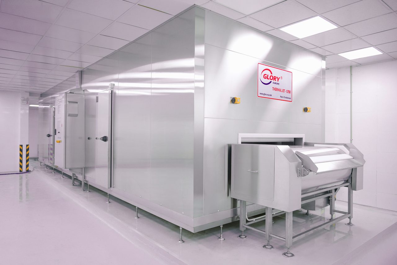 GLORY S-series steel belt freezer installation